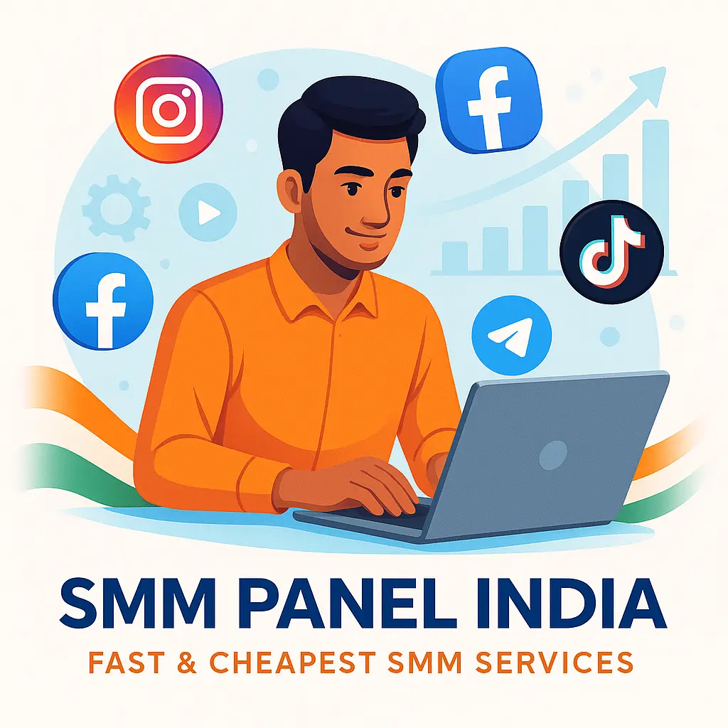 SMM Panel India Hero Illustration